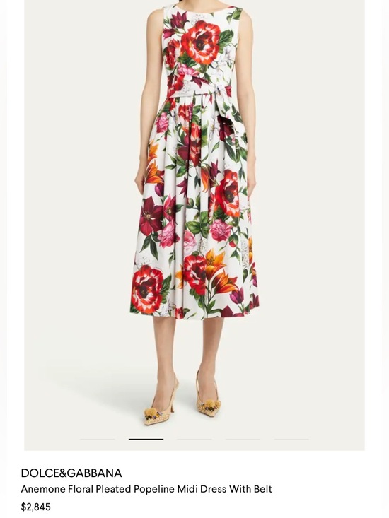 Dolce & Gabbana Dresses & Skirts - Dolce & Gabbana floral dress size 42